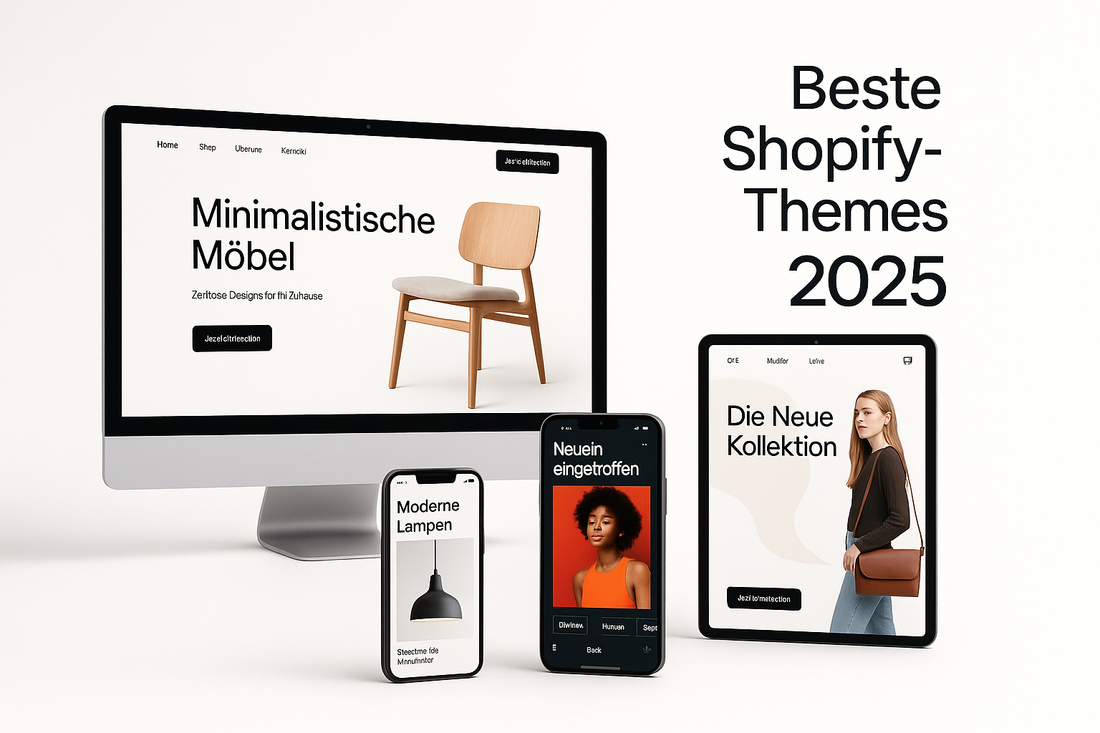 Die besten Shopify Themes 2025: Finde das perfekte Design für deinen Online-Shop empfohlen von Experten