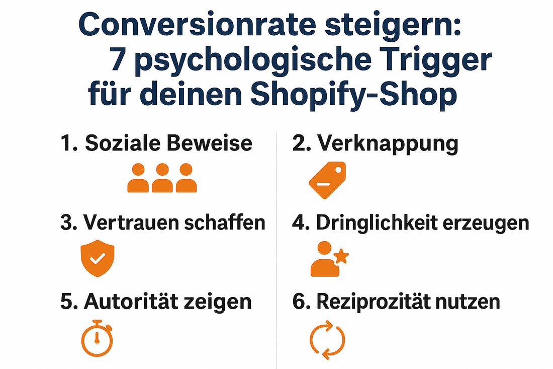 Conversionrate steigern: 7 psychologische Trigger für deinen Shopify-Shop