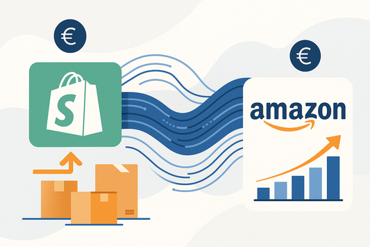 Shopify mit Amazon verbinden – so verkaufst du auf beiden Plattformen effizient