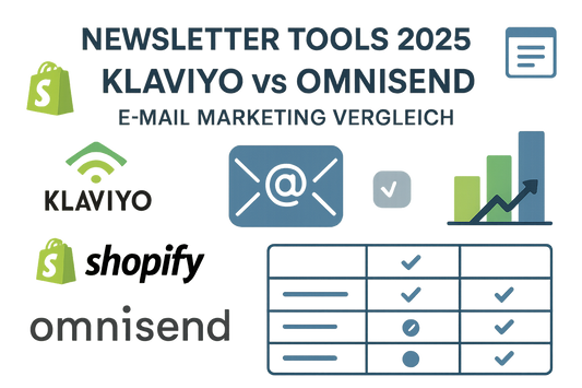 Shopify Newsletter Tools 2025: Klaviyo, Omnisend & Co. im Vergleich