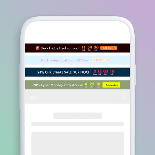 Q4 Ankündigungsleiste 2in1 (Countdown & Code Copy)